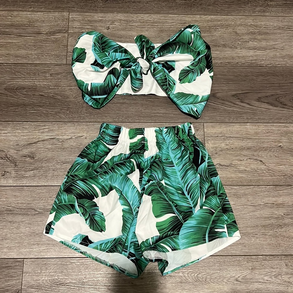 Beach short set
